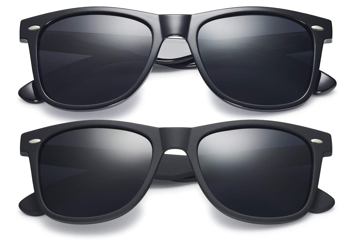 Classic Polarized Sunglasses for Women Men UV400 Square Unisex Sun Glasses
