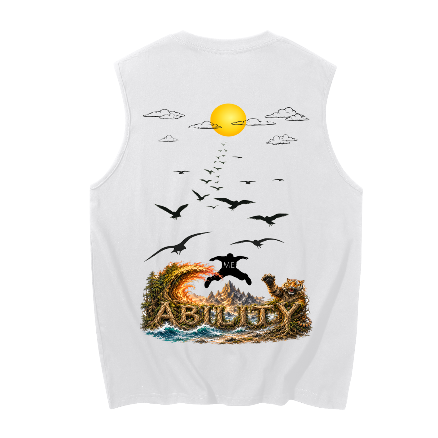 Men's Sleeveless Cotton Tank Top