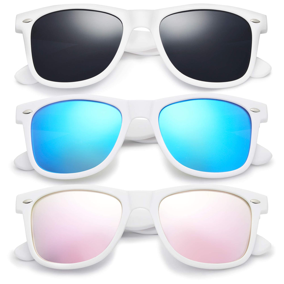 Classic Polarized Sunglasses for Women Men UV400 Square Unisex Sun Glasses