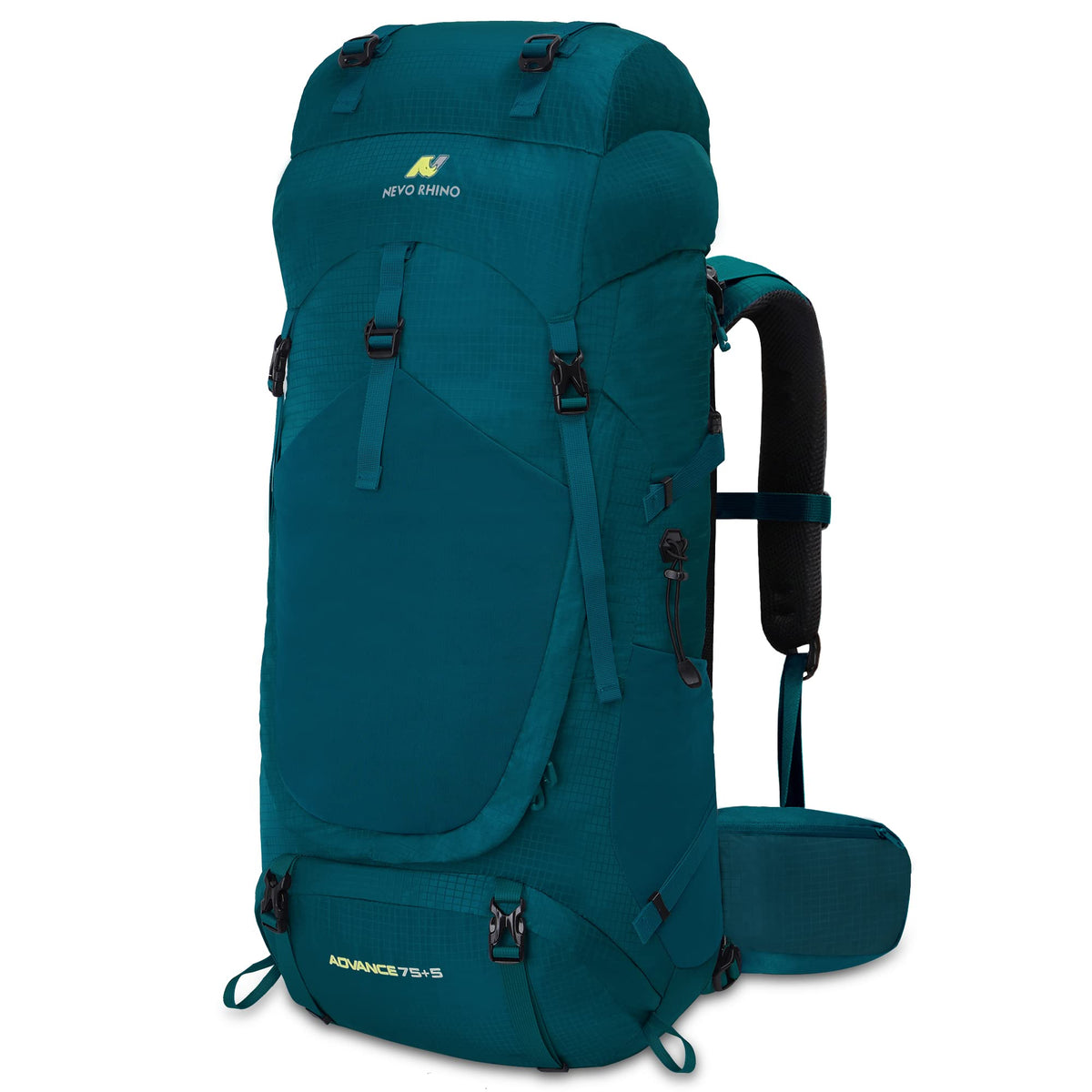 N NEVO RHINO Internal Frame Hiking Backpack 50/60/65/70/80L with Rain Cover