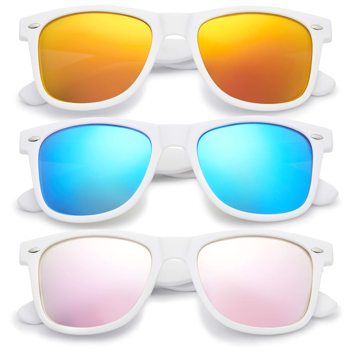 Classic Polarized Sunglasses for Women Men UV400 Square Unisex Sun Glasses