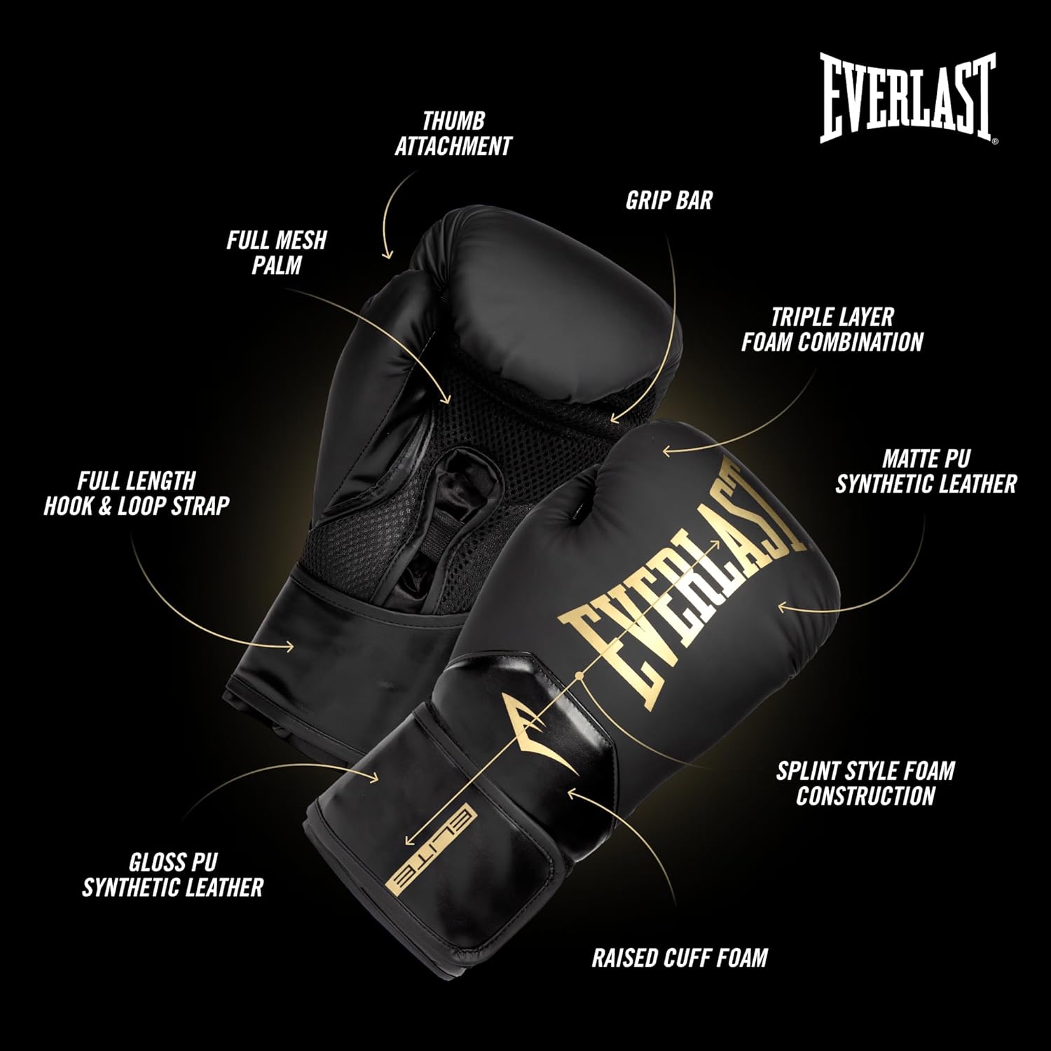 Everlast Elite 2 Boxing Gloves
