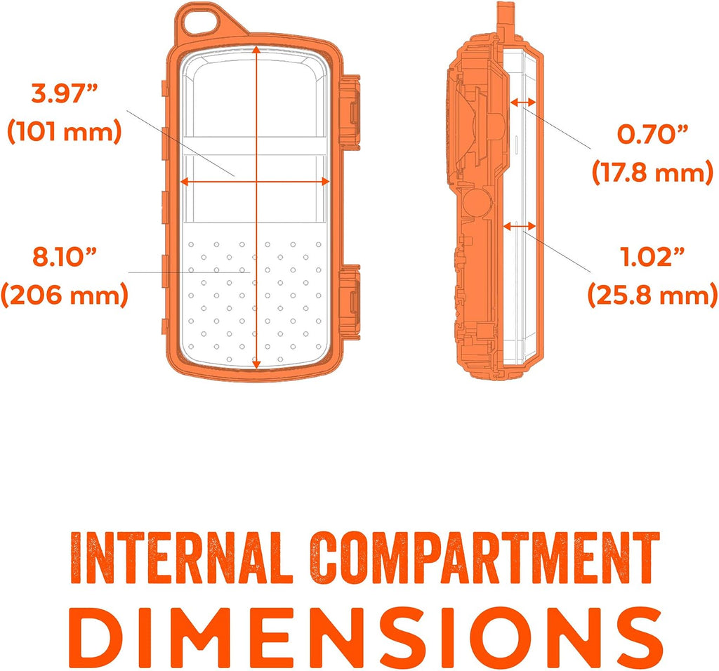 ECOXGEAR EcoExtreme 2 Dry Box Bluetooth Speaker for Your Smartphone (Orange)