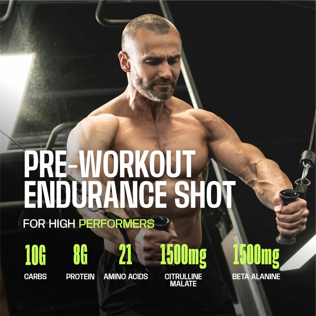 Frog Fuel Ultra Energy Gel & Pre Workout Shot, 120mg Caffeine, Berry, 24 pk