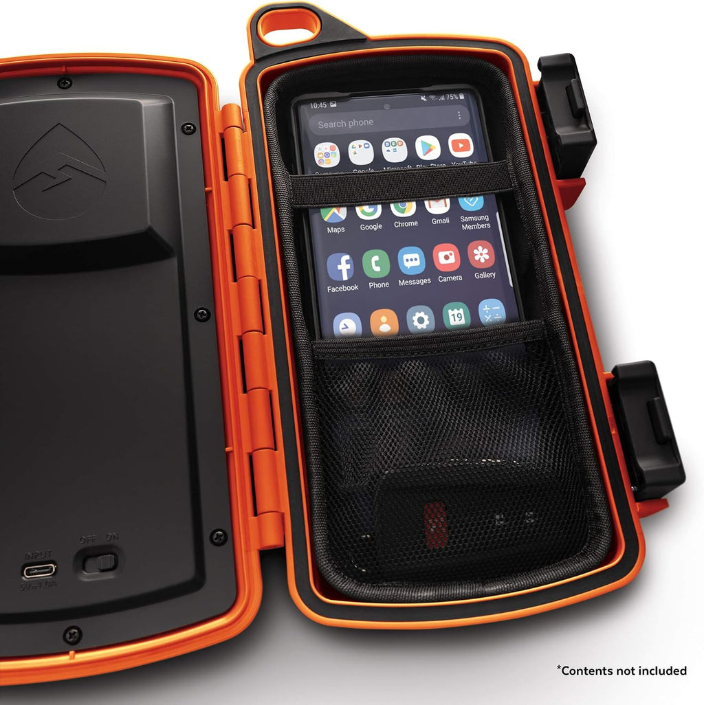 ECOXGEAR EcoExtreme 2 Dry Box Bluetooth Speaker for Your Smartphone (Orange)