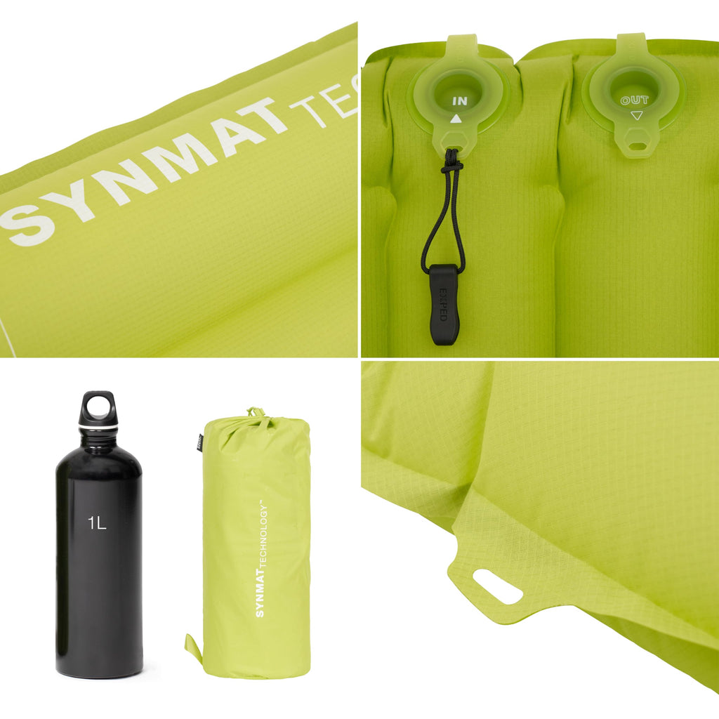 Exped Ultra - Ultralight Inflatable Backpacking Sleeping Pad, Lightweight Air Mat for Camping and Hiking