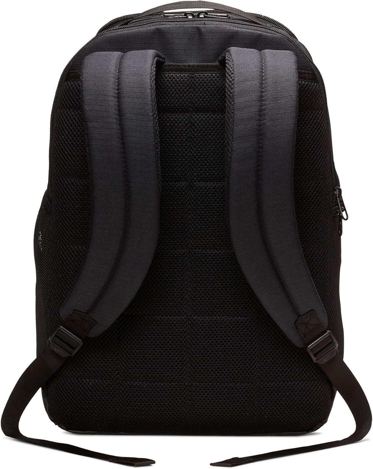 Nike Brasilia Medium Training Backpack for Women and Men with Secure Storage & Water Resistant Coating, Black/Black/White