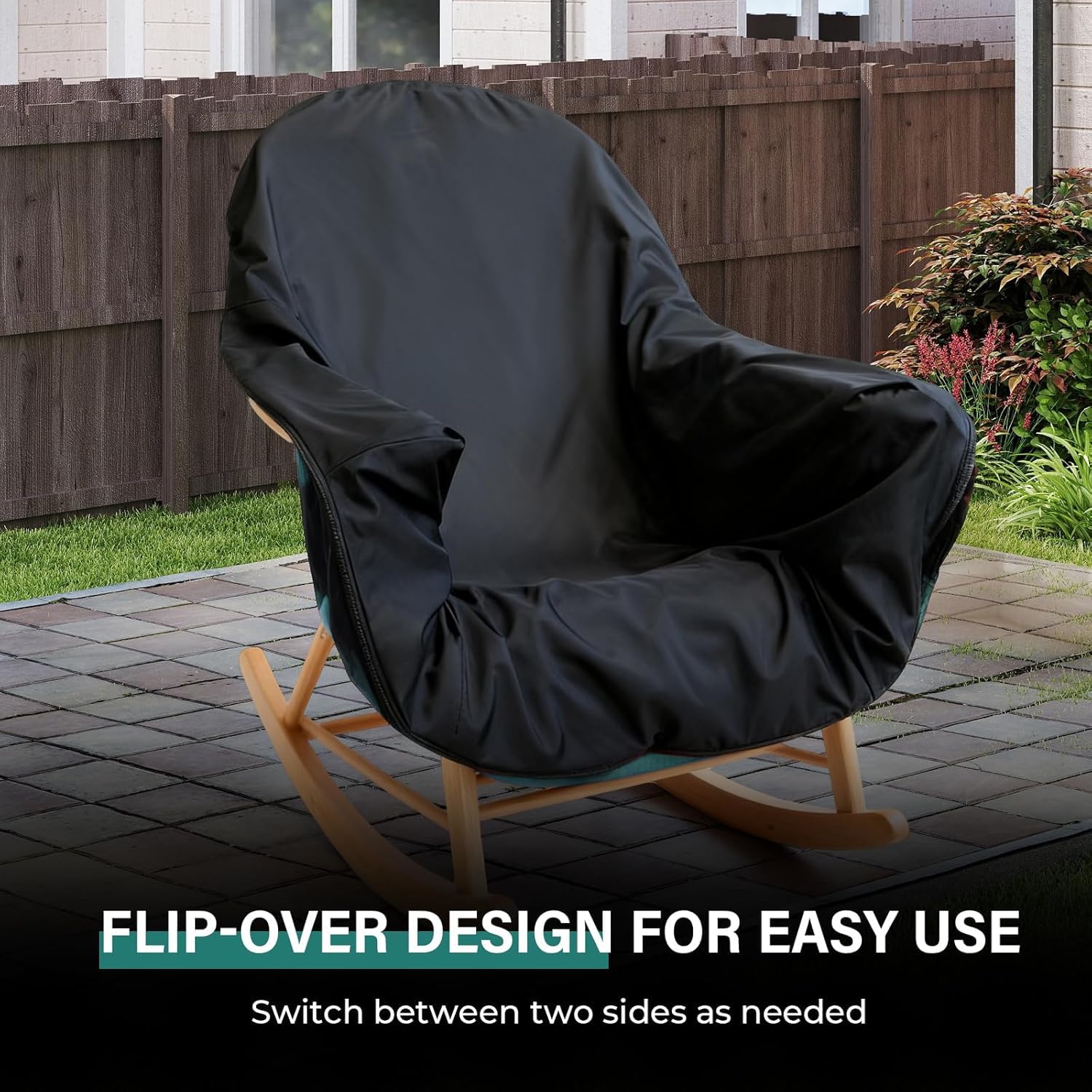 Waterproof Double Sided Chair Blanket, Cozy Sherpa Camping Blanket, Folding Outdoor Chair Covers for Patio, Lawn, Bonfire, Pool & Office Chairs, Red