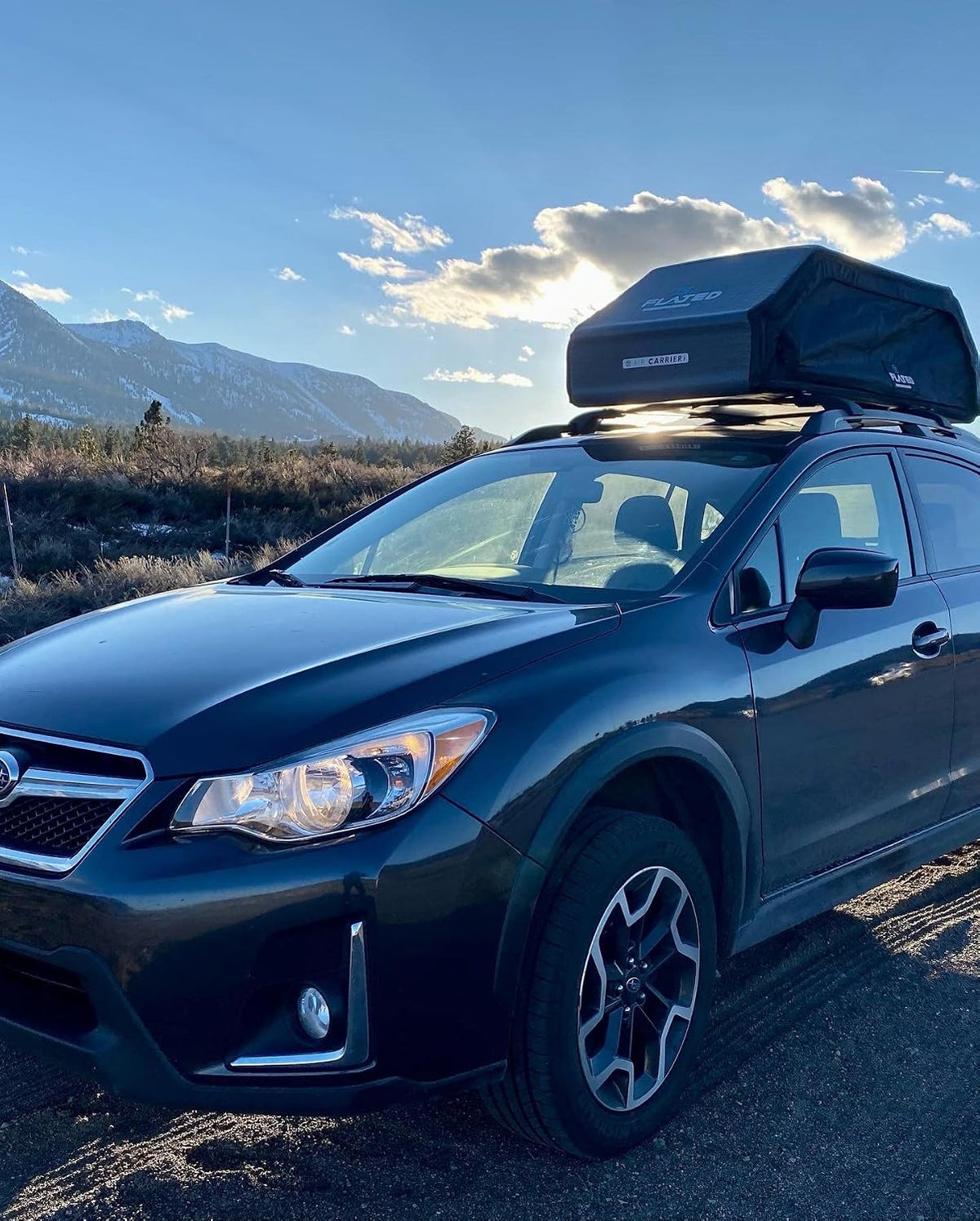 FLATED Air-Carrier - MEDIUM15 Inflatable Rooftop Cargo Carrier - 15 Cubic Feet 100% Waterproof for All Vehicles with/Without Rack