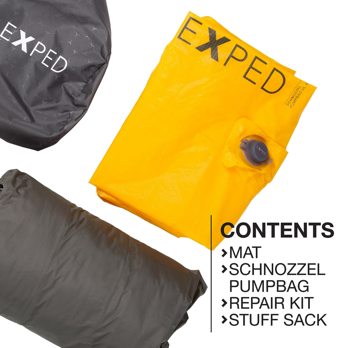 Exped Ultra - Ultralight Inflatable Backpacking Sleeping Pad, Lightweight Air Mat for Camping and Hiking