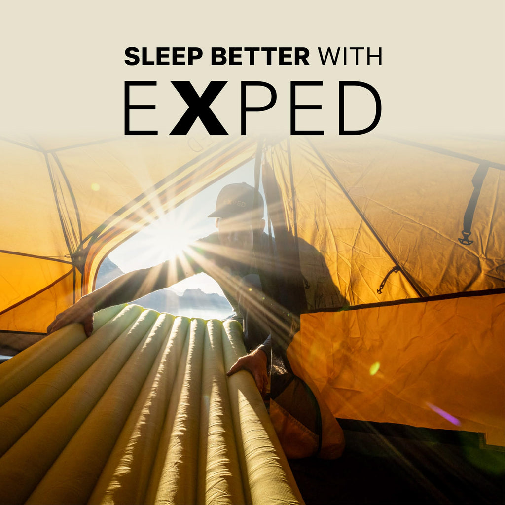 Exped Ultra - Ultralight Inflatable Backpacking Sleeping Pad, Lightweight Air Mat for Camping and Hiking