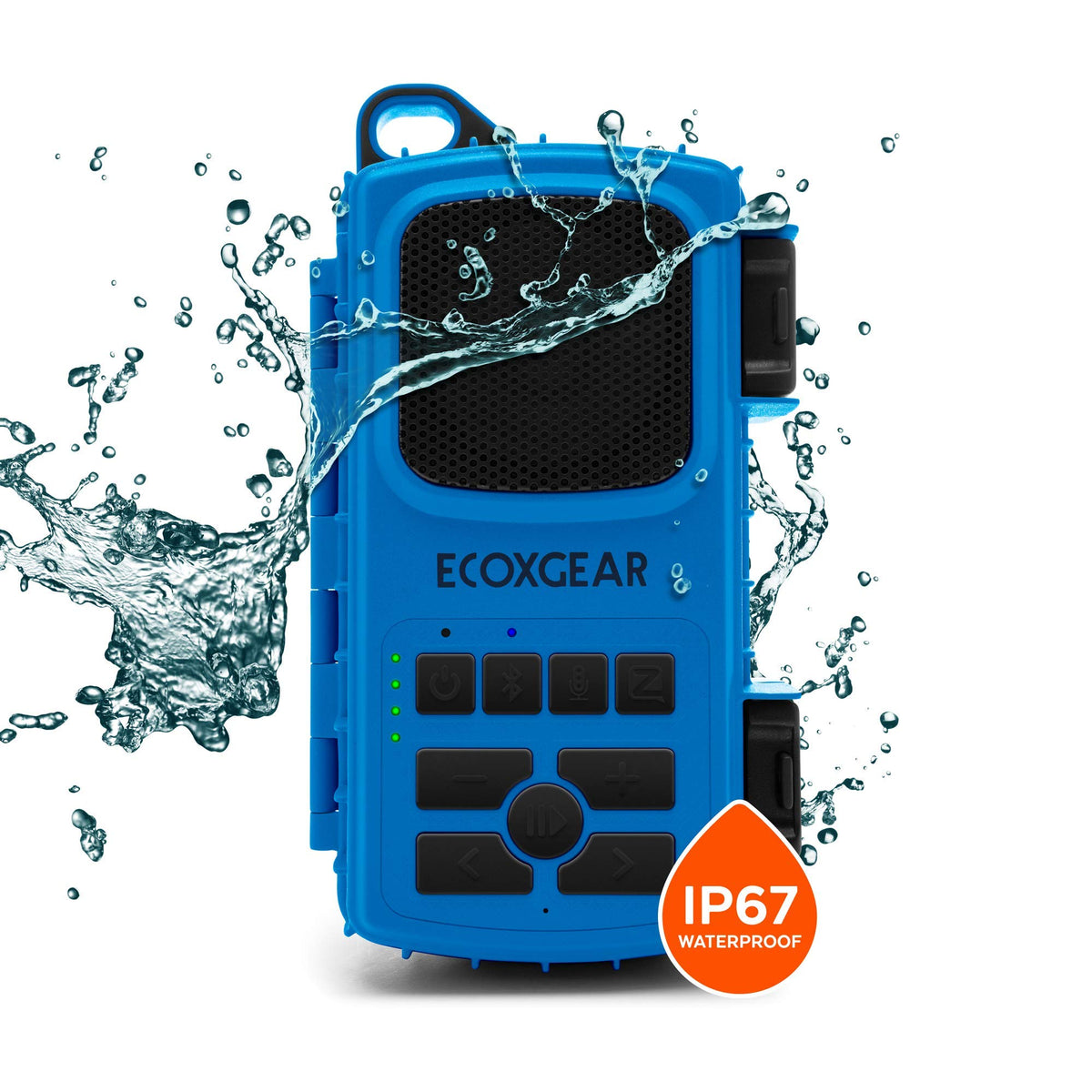 ECOXGEAR EcoExtreme 2 Dry Box Bluetooth Speaker for Your Smartphone (Orange)