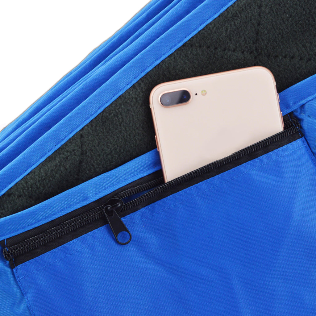 DOWN UNDER OUTDOORS Waterproof 350 GSM Fleece or Sherpa Stadium Blanket