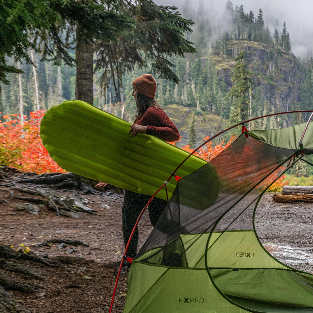 Exped Ultra - Ultralight Inflatable Backpacking Sleeping Pad, Lightweight Air Mat for Camping and Hiking