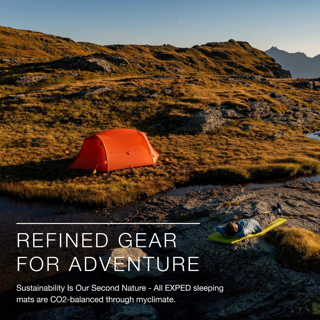 Exped Ultra - Ultralight Inflatable Backpacking Sleeping Pad, Lightweight Air Mat for Camping and Hiking