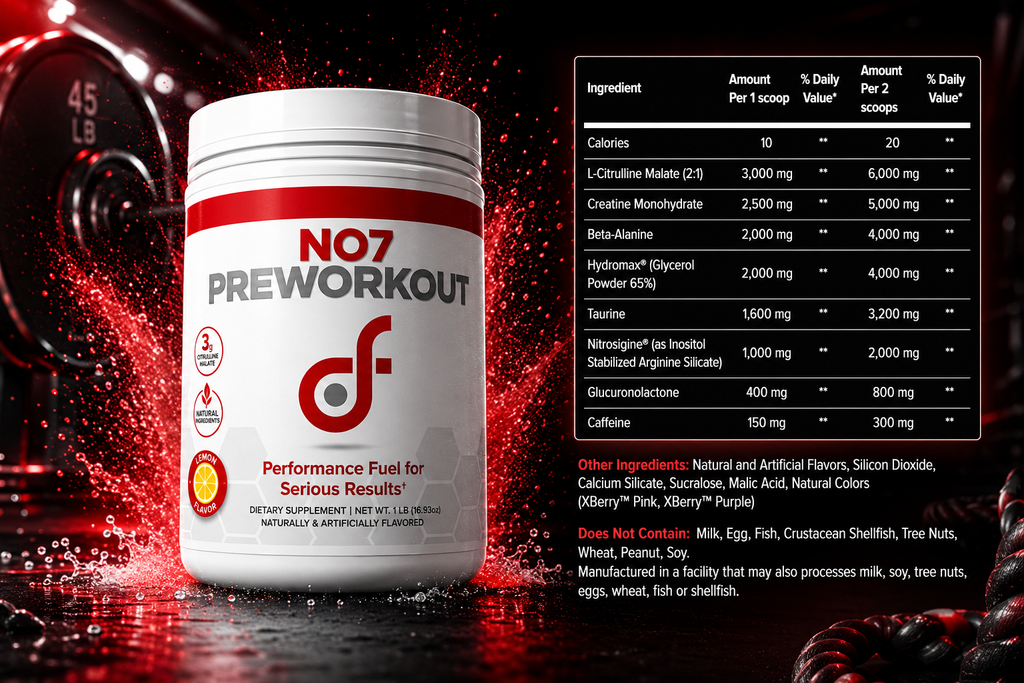 DOTFIT NO7 PREWORKOUT