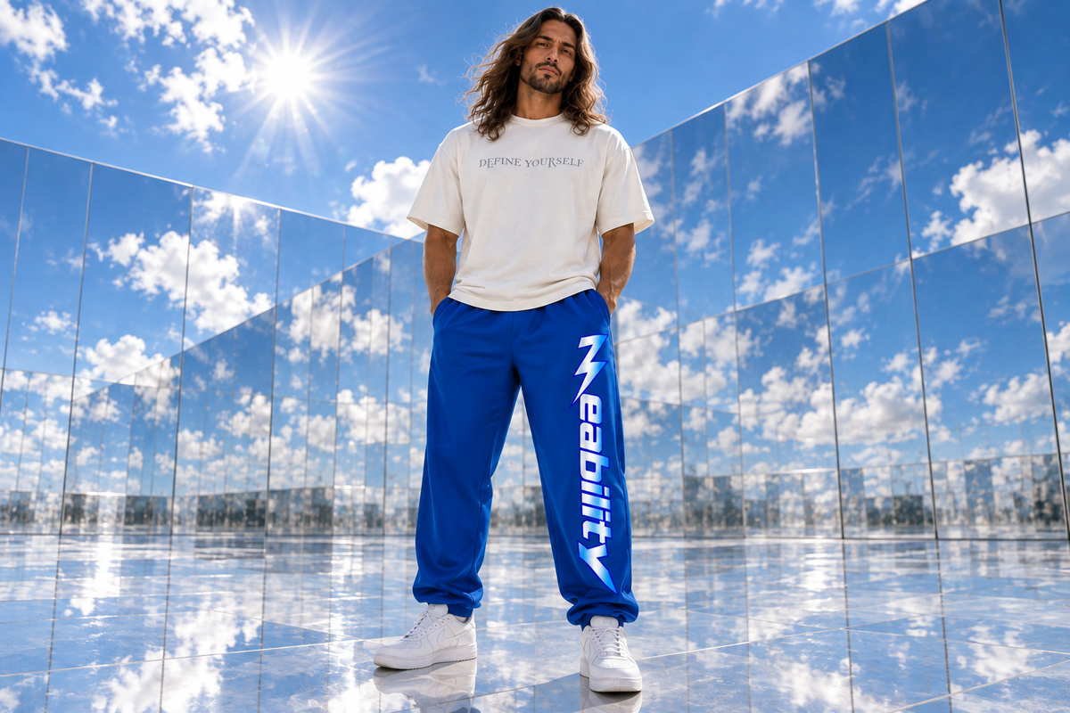 Wide-leg joggers
